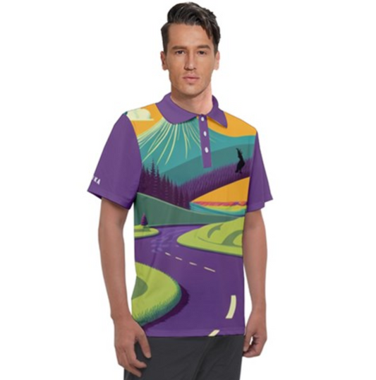 Purple Road Polo