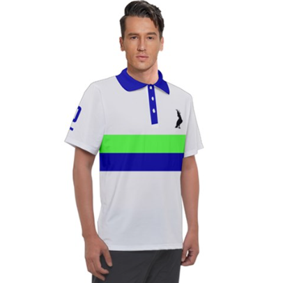 Club Polo in blue/green