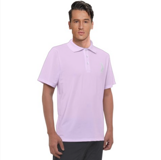 Fairway Polo in pale pink