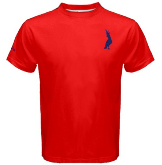 Cotton Tee in Red